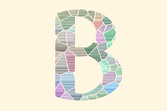 B Mozaik Embroidery Design