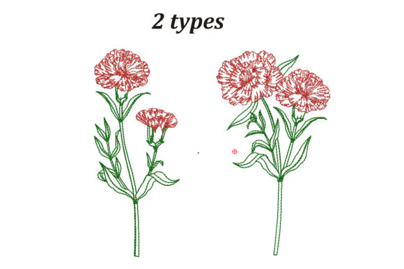 Carnation Embroidery Design Review