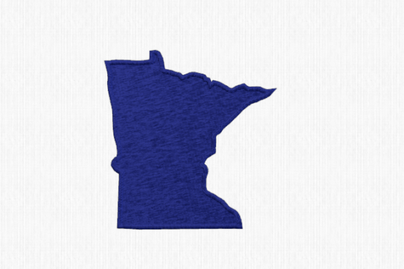 Minnesota Embroidery Design